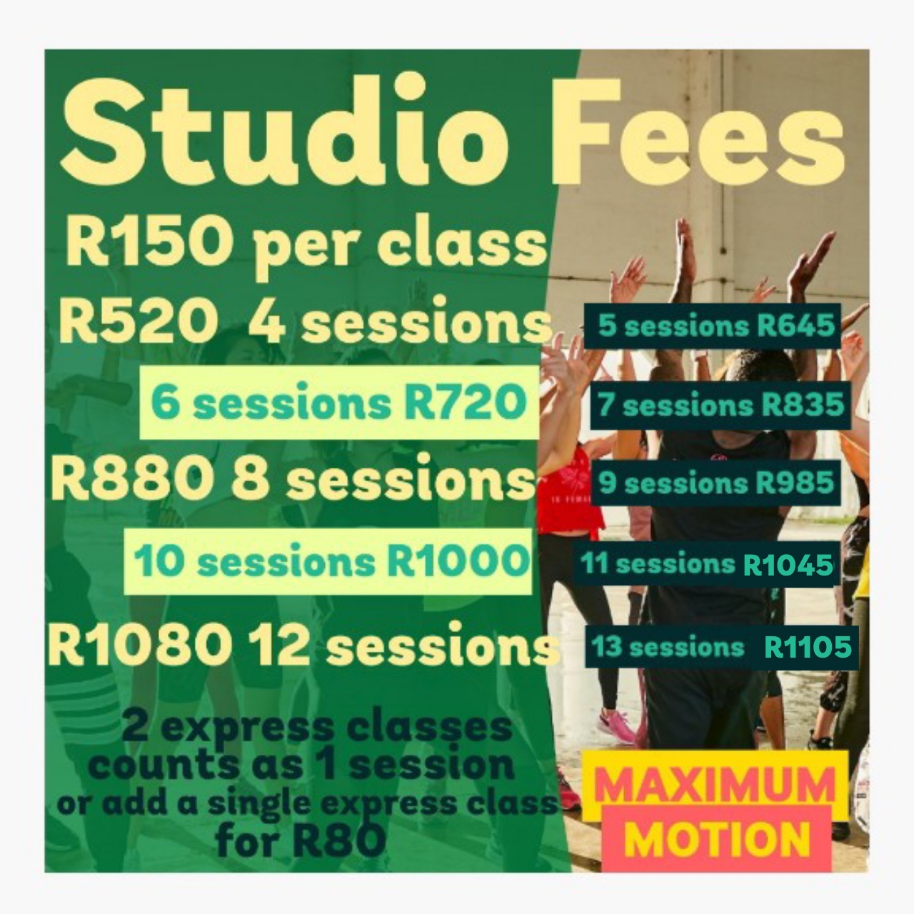 Maximum Motion Fitness Studio